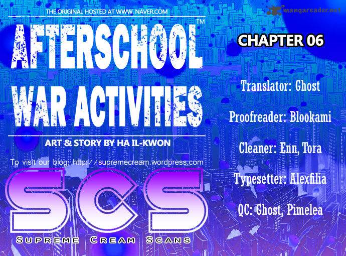 Afterschool Military Activity 6 1