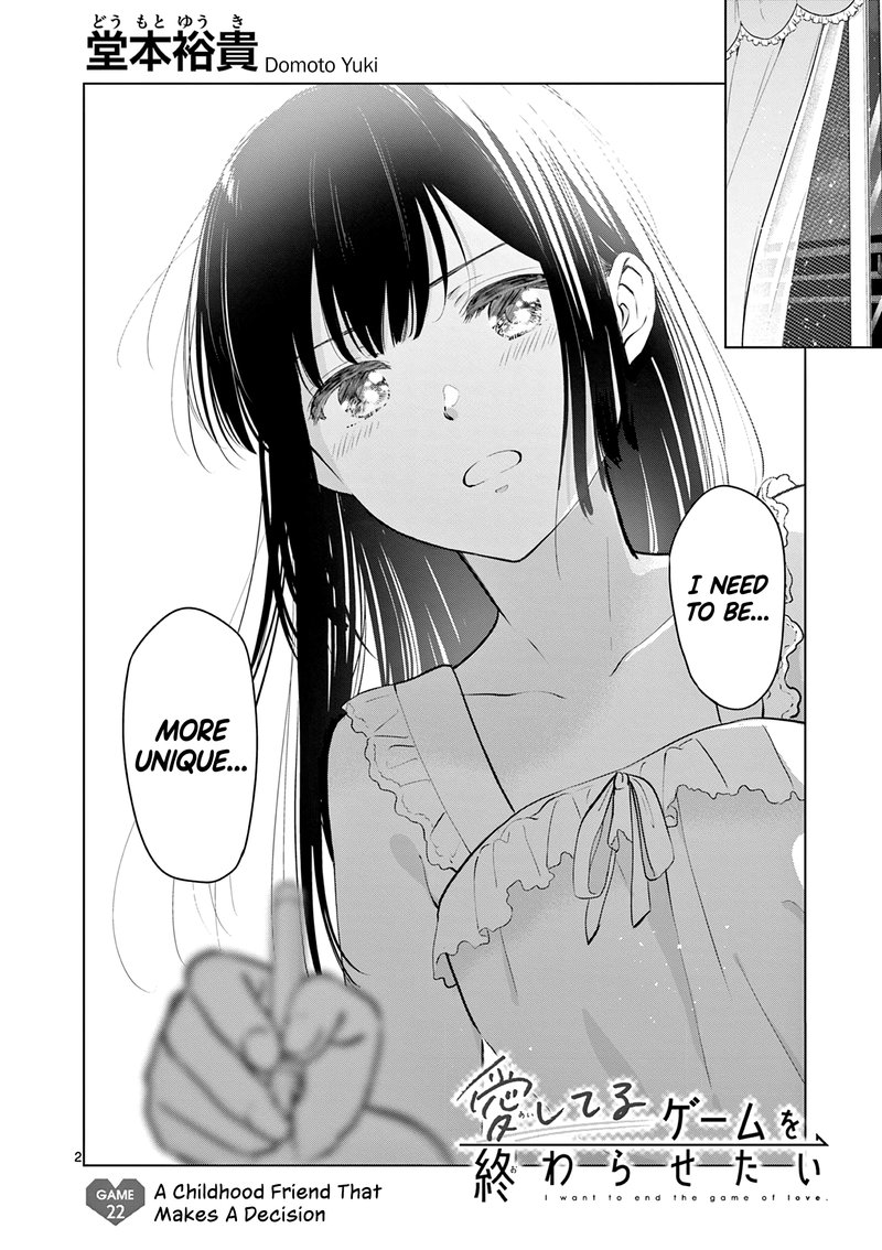 Aishiteru Game Wo Owarasetai 22 2