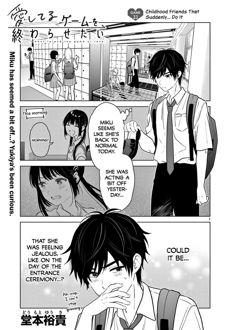 Aishiteru Game Wo Owarasetai 23 1