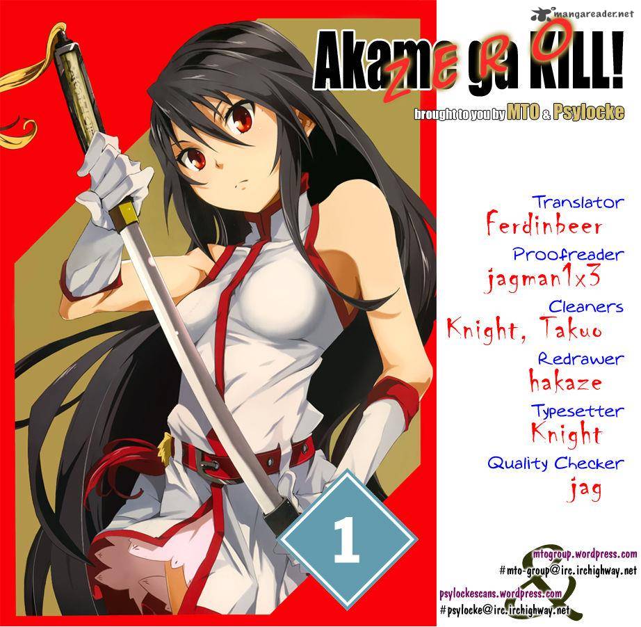 Akame Ga Kiru Zero 1 1