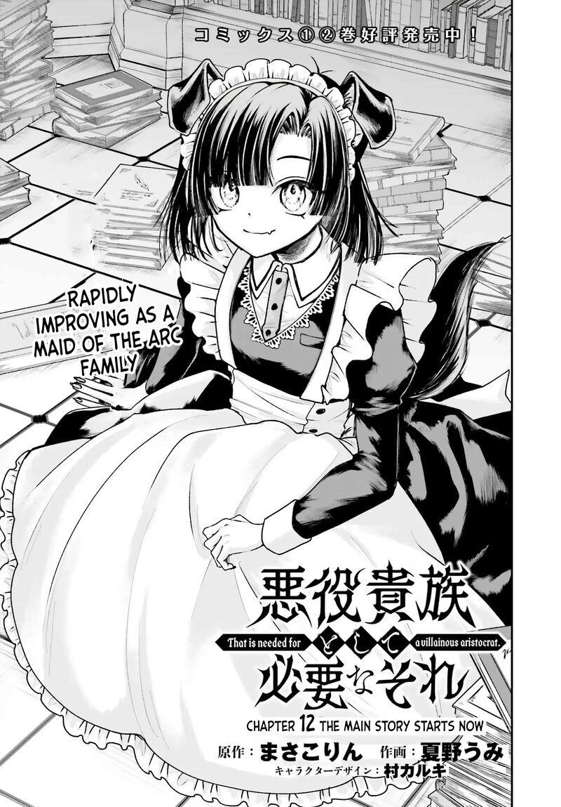 Akuyaku Kizoku To Shite Hitsuyou Na Sore 12 1