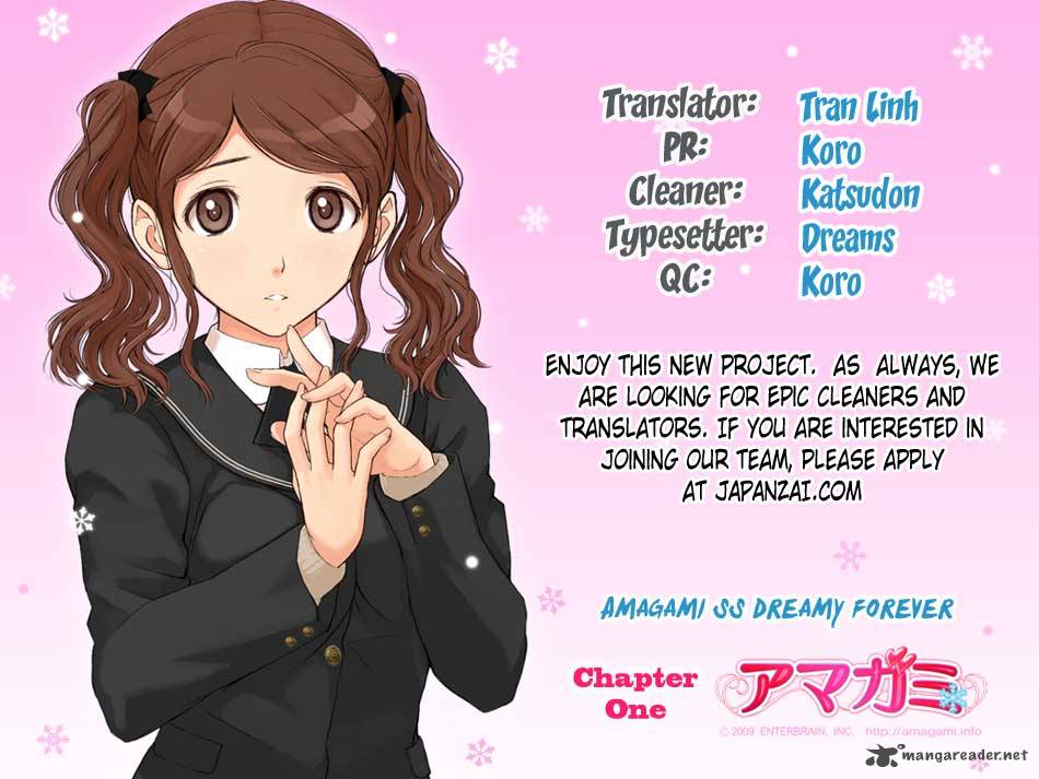 Amagami Dreamy Forever 1 1