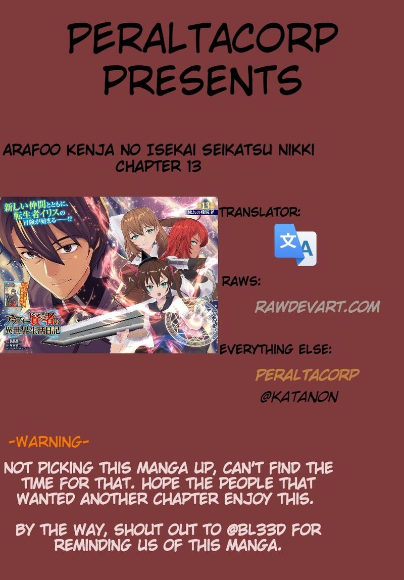 Arafo Kenja No Isekai Seikatsu Nikki Kimamana Isekai Kyoushi Life 13 27