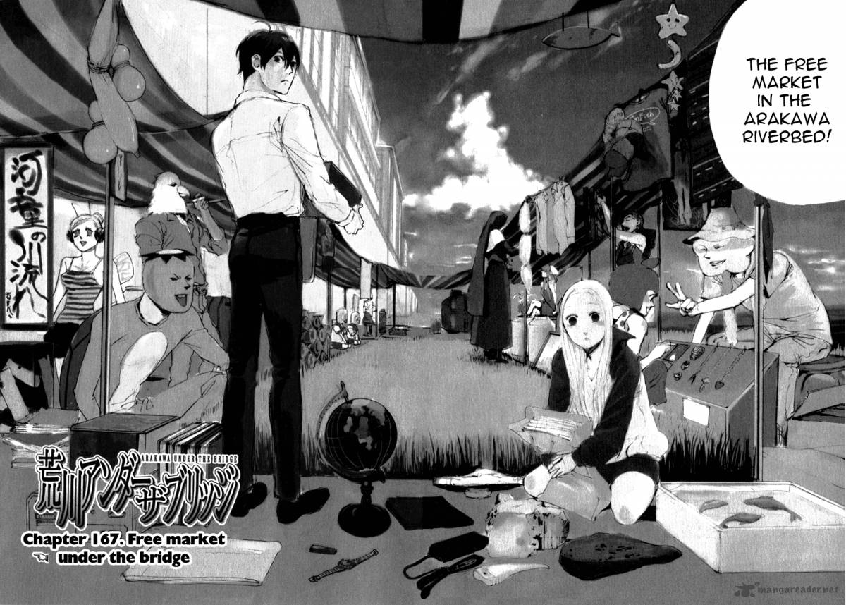 Arakawa Under The Bridge 167 8