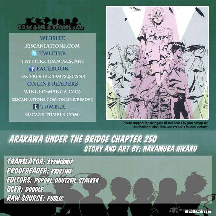 Arakawa Under The Bridge 250 7