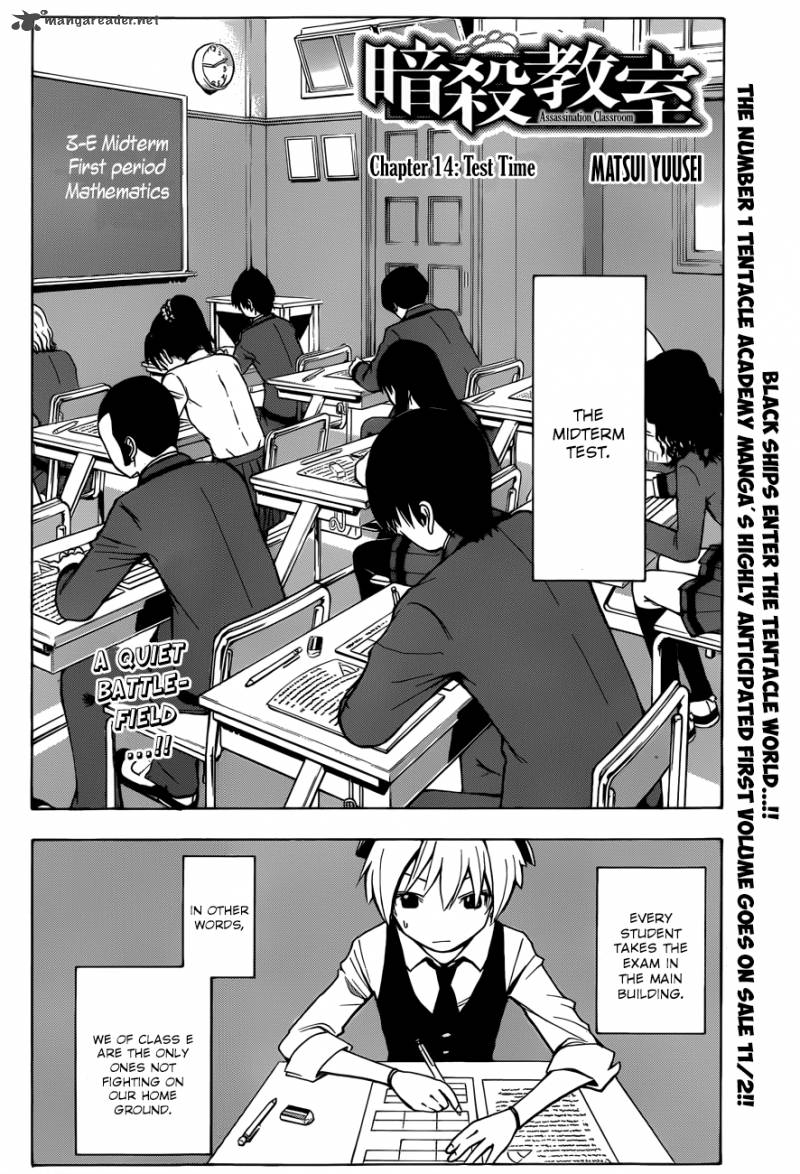 Assassination Classroom 14 3