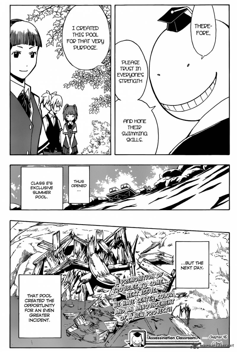 Assassination Classroom 45 20