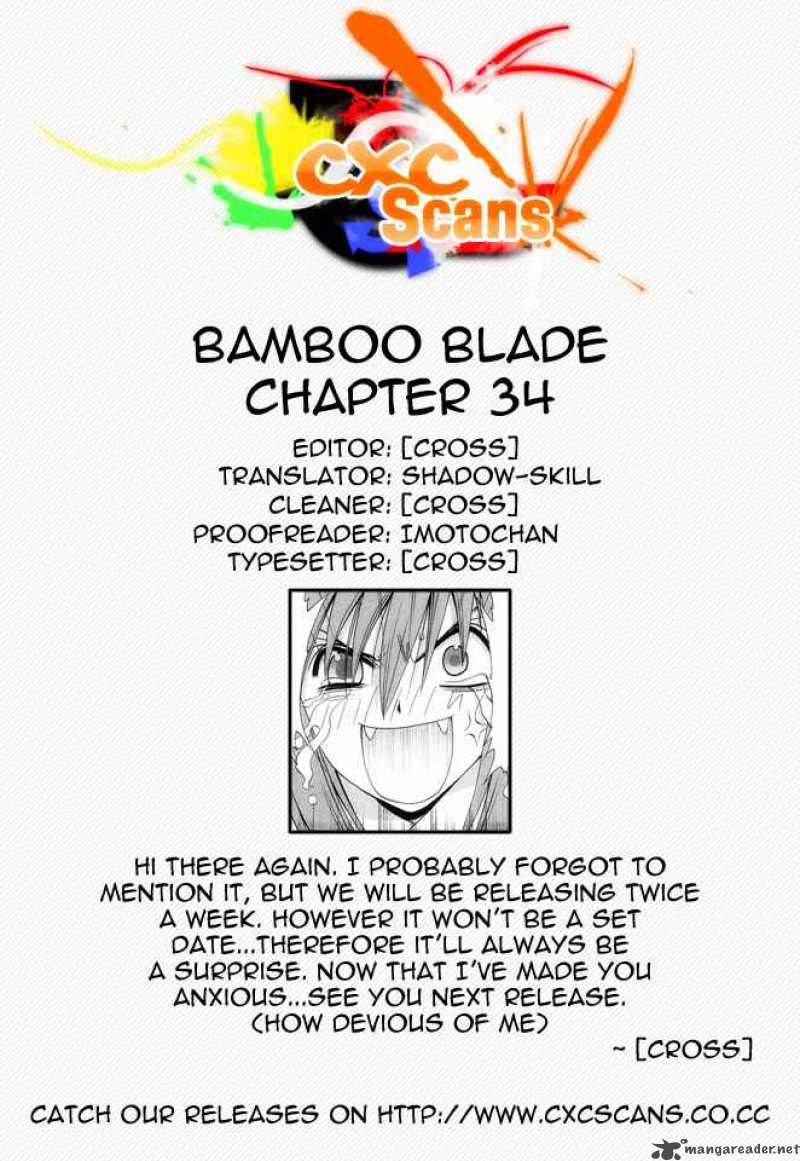 Bamboo Blade 34 24