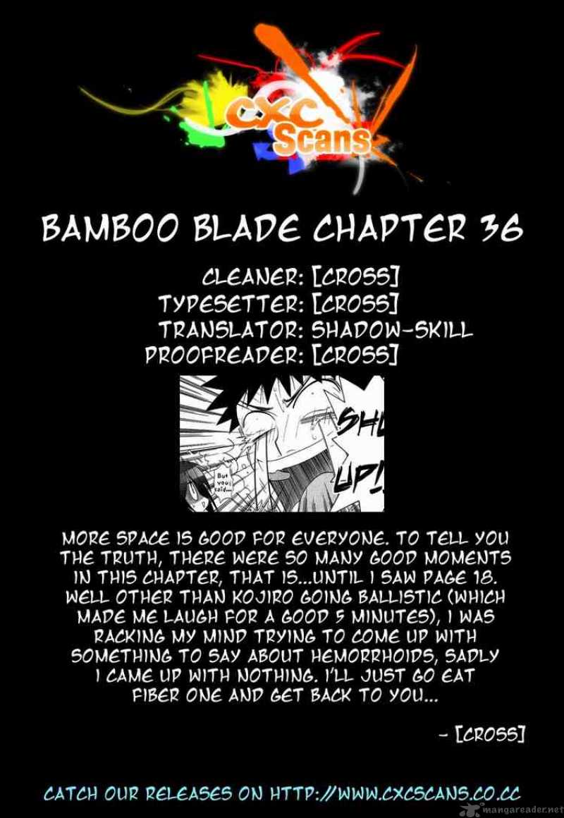 Bamboo Blade 36 22