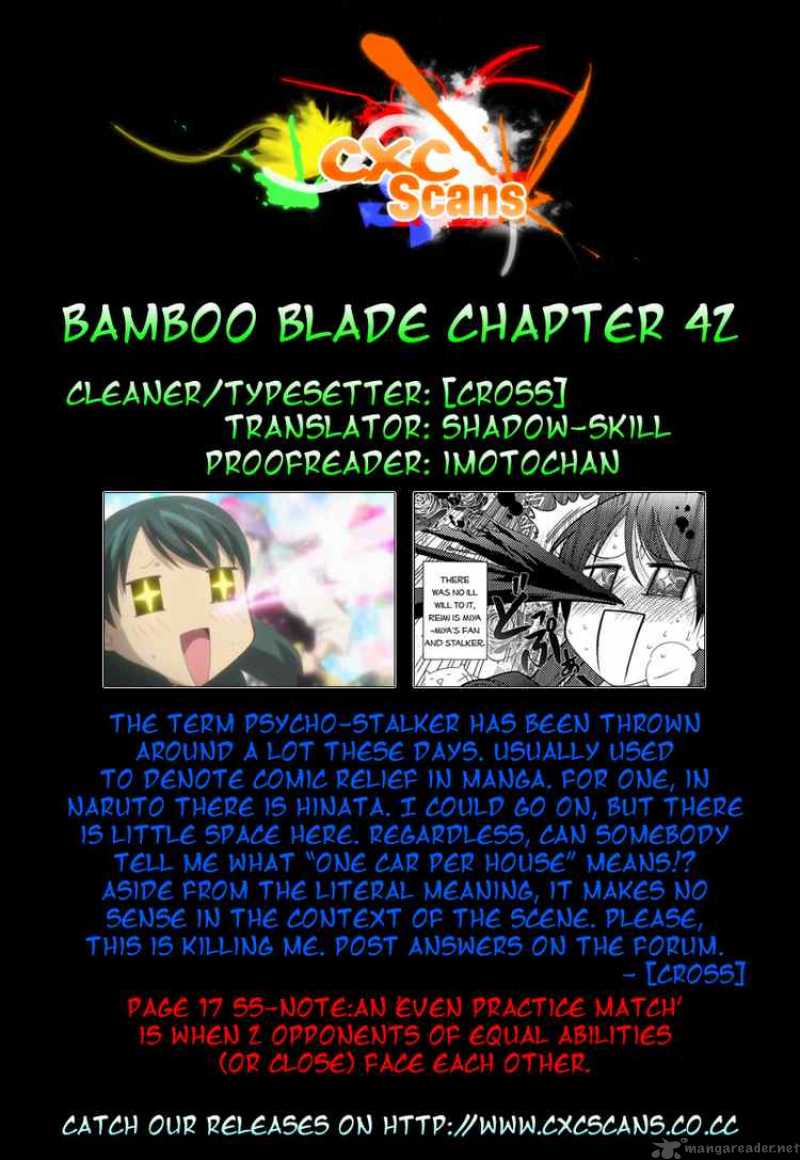 Bamboo Blade 42 24