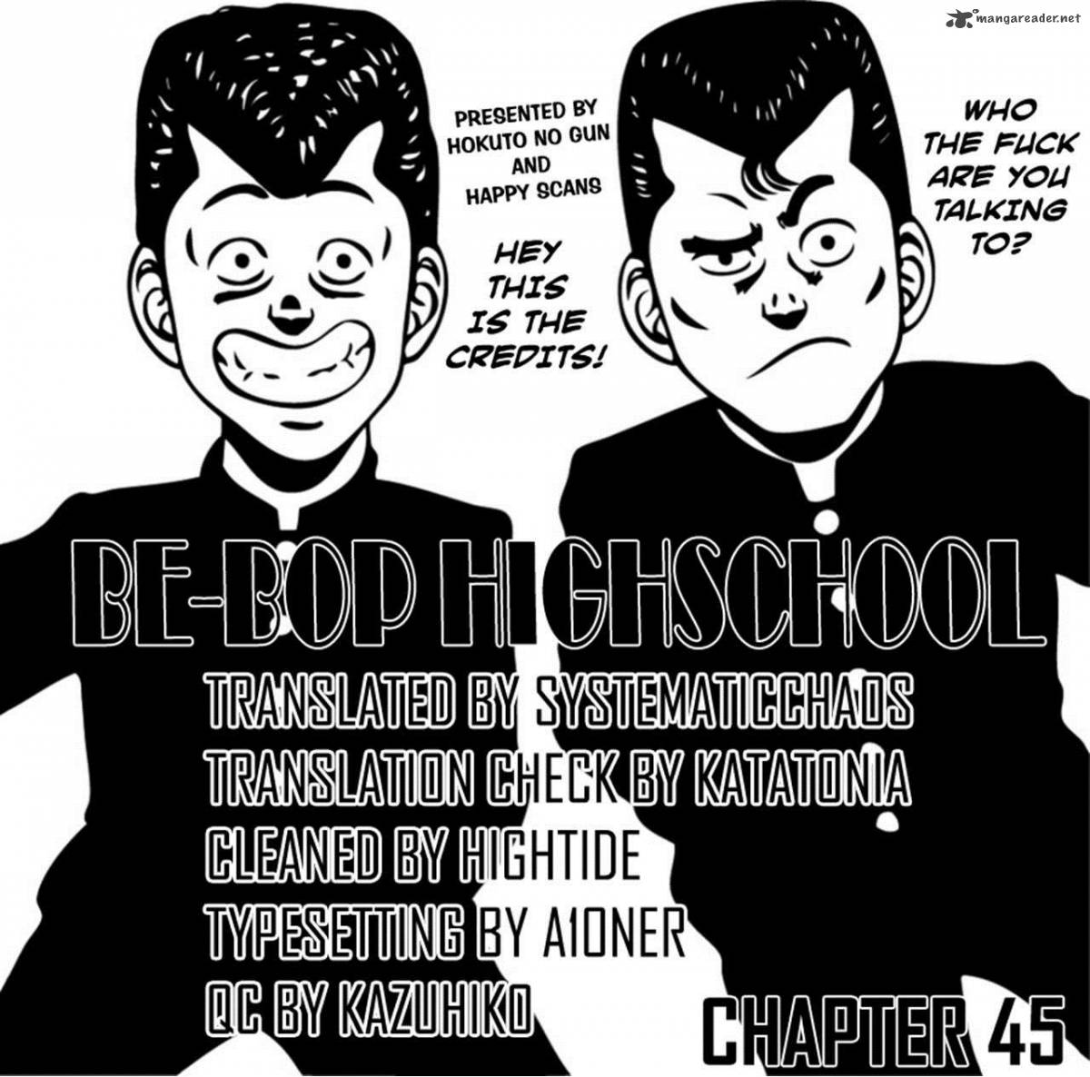Be Bop High School 45 21