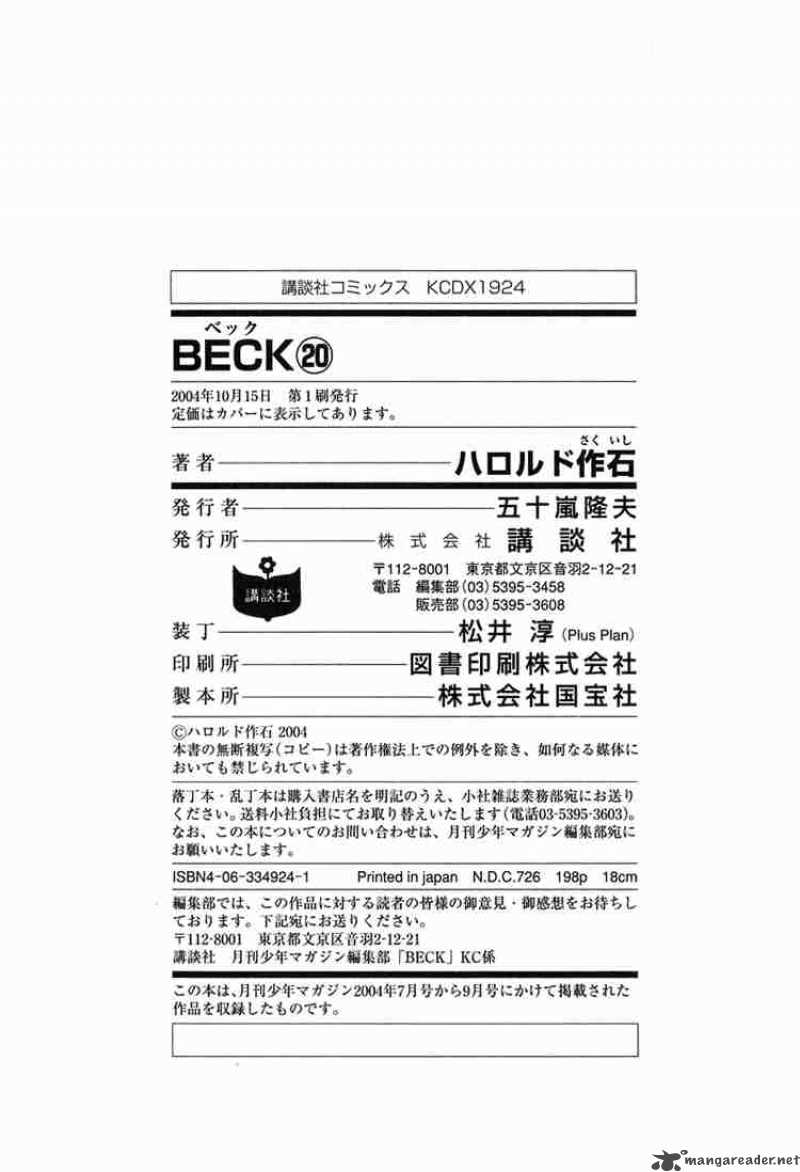 Beck 60 66
