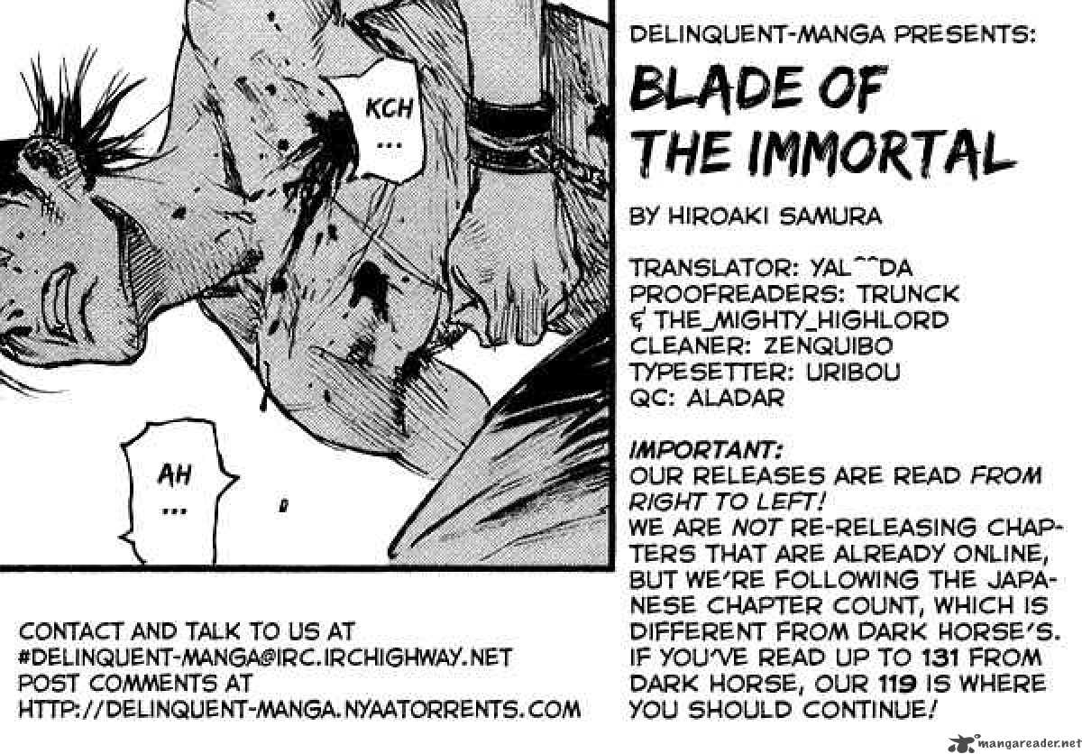 Blade Of The Immortal 139 1