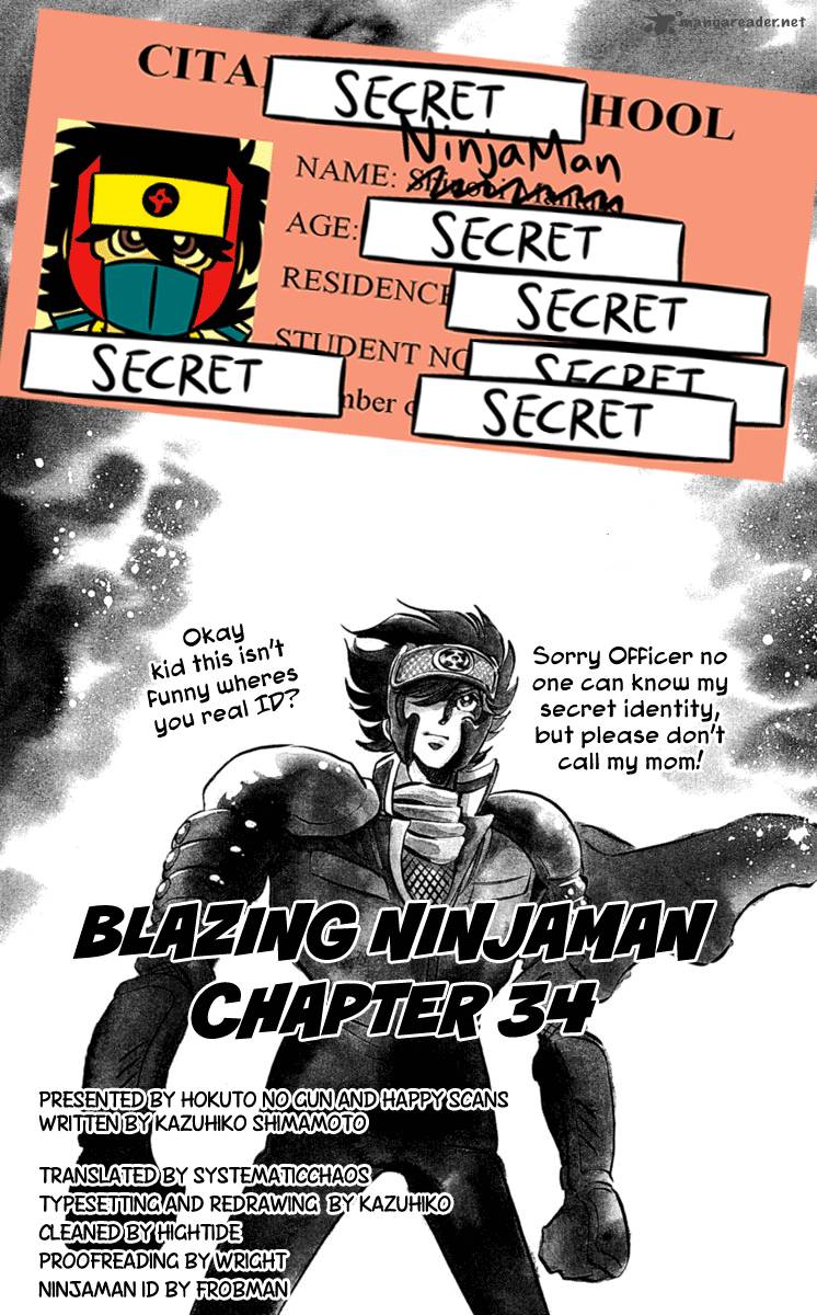 Blazing Ninjaman 34 14