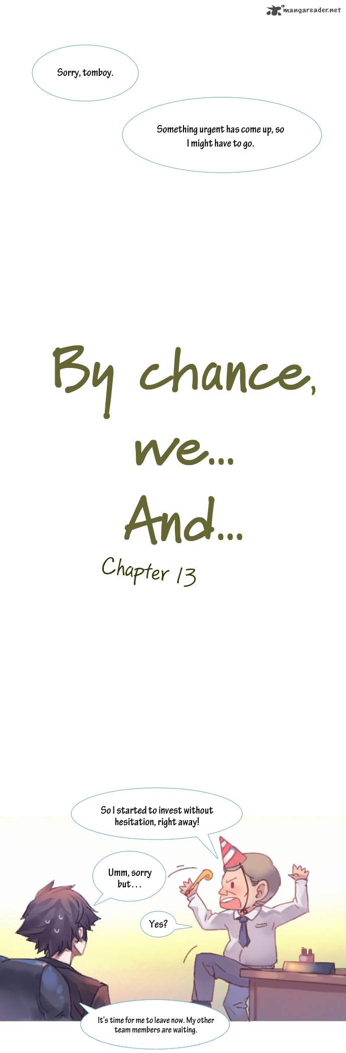 By Chance We And 13 5