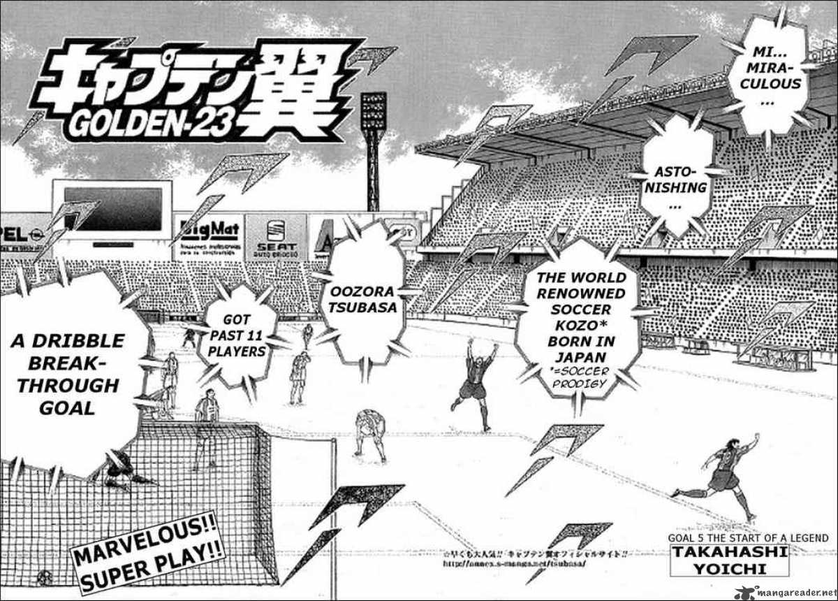 Captain Tsubasa Golden 23 5 2