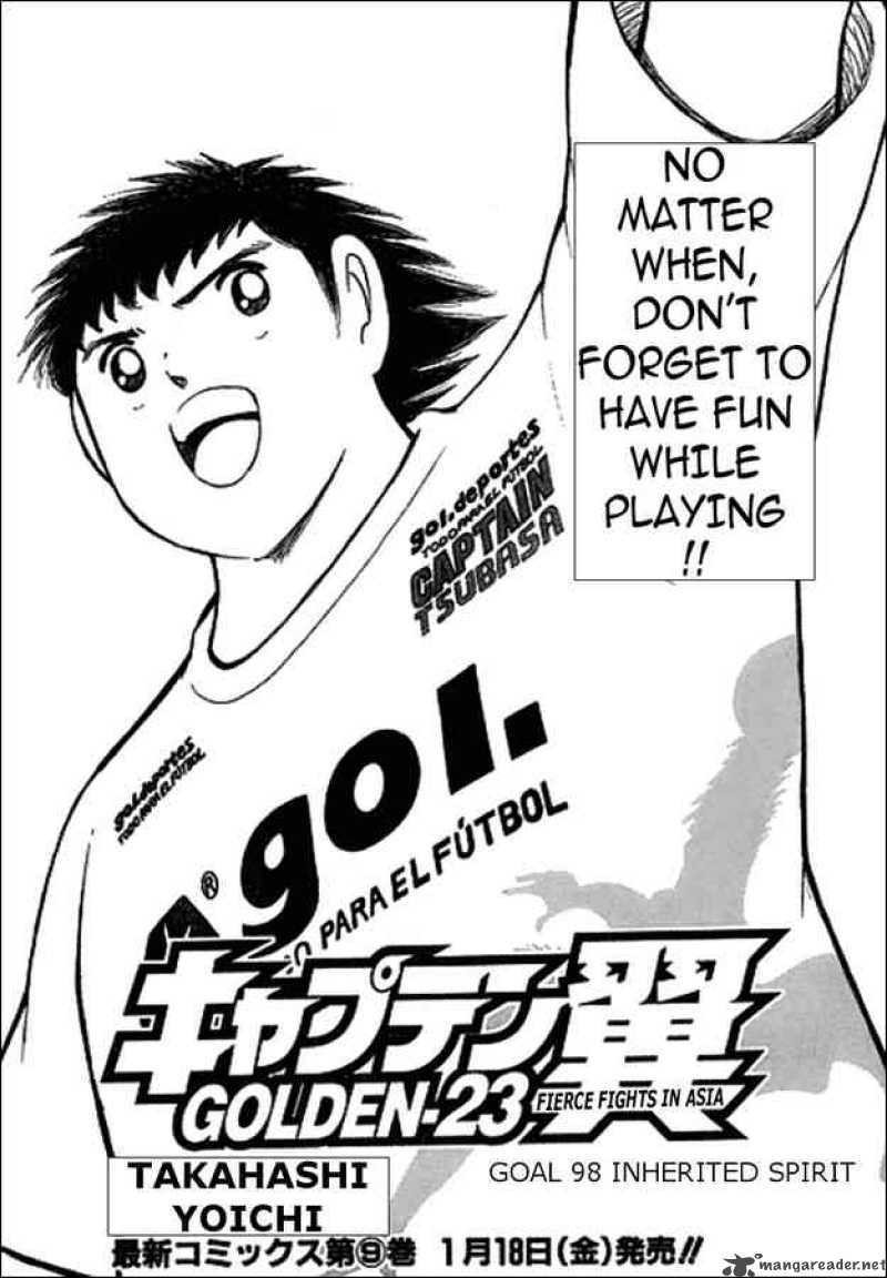 Captain Tsubasa Golden 23 98 1