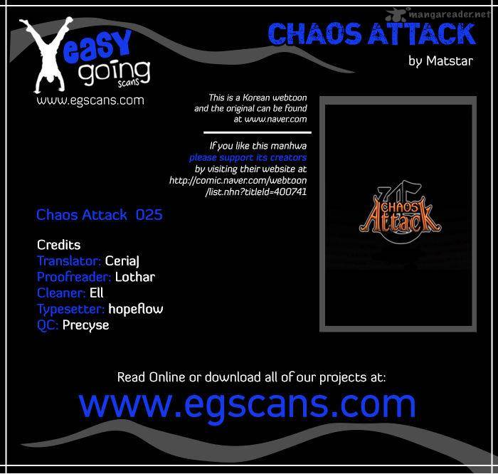 Chaos Attack 25 1