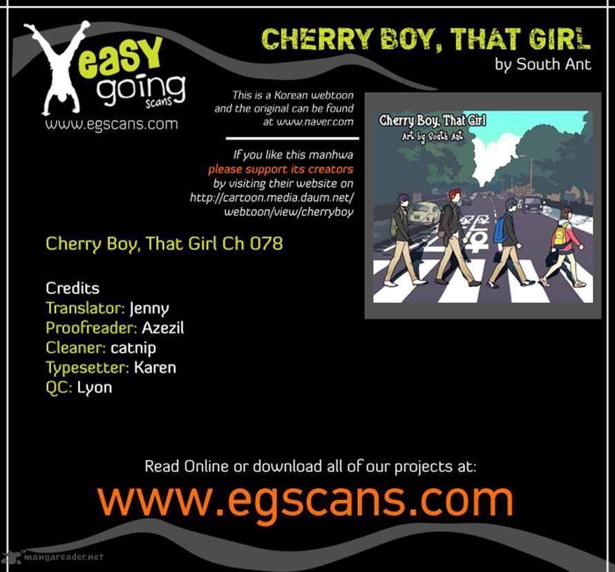 Cherry Boy That Girl 78 26