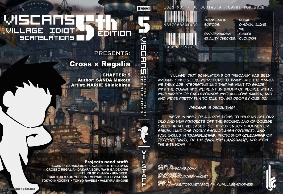 Cross X Regalia 5 1