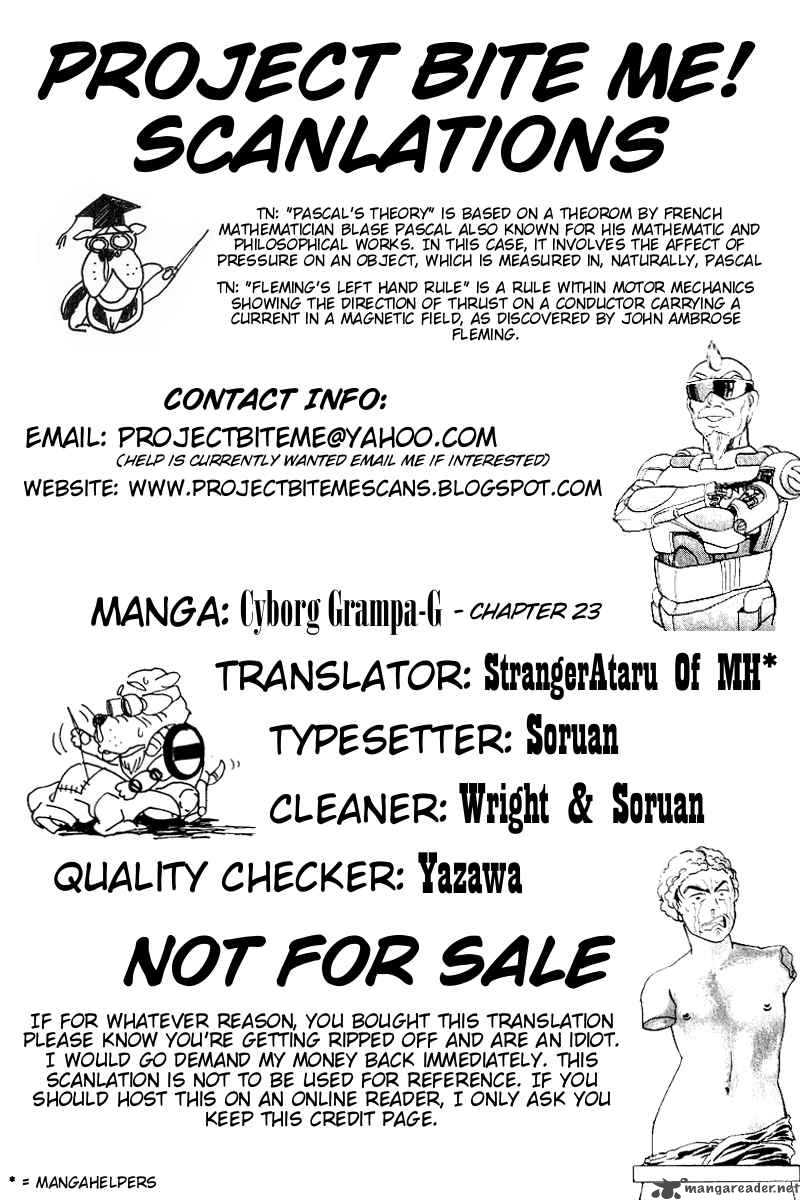 Cyborg Grandpa G 23 21