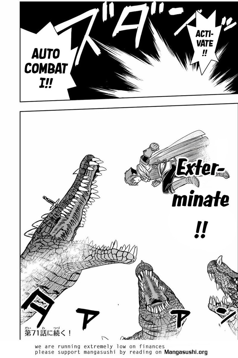 Dame Skill Auto Mode Ga Kakuseishimashita Are Guild No Scout San Ore Wo Iranai Tte Itte Masendeshita 70 16