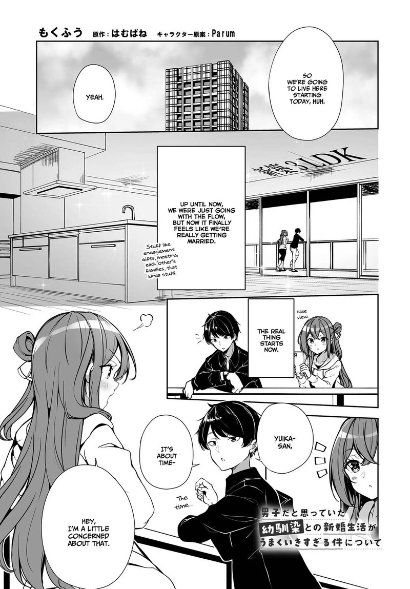 Danshi Da To Omotteita Osanajimi To No Shinkon Seikatsu Ga Umaku Ikisugiru Ken Ni Tsuite 2 1