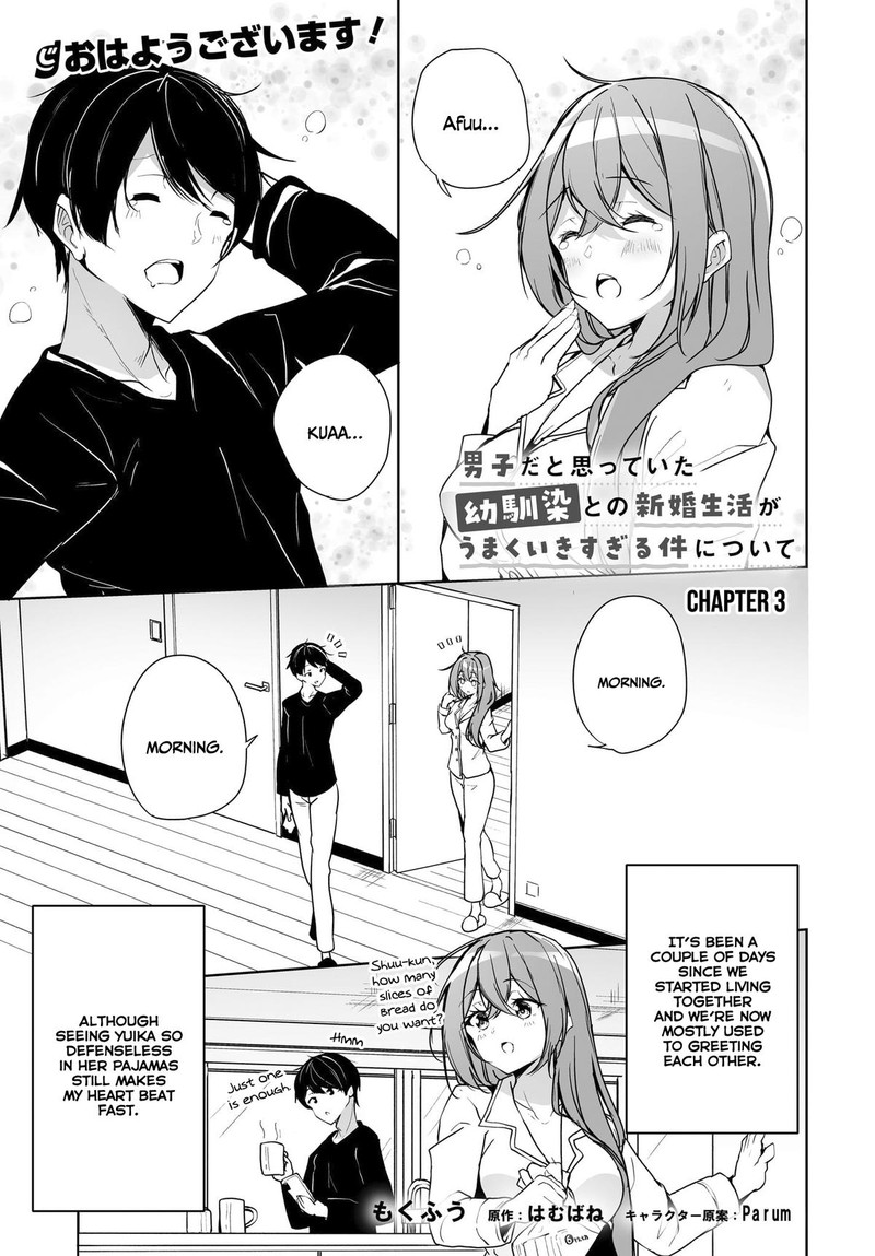 Danshi Da To Omotteita Osanajimi To No Shinkon Seikatsu Ga Umaku Ikisugiru Ken Ni Tsuite 3 1