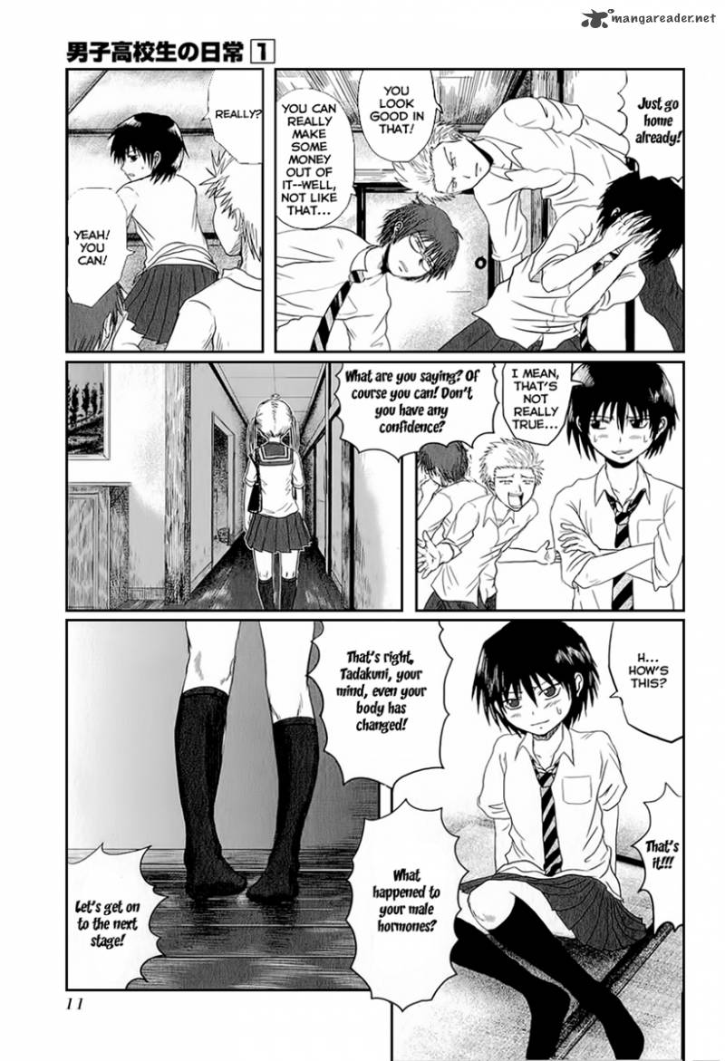 Danshi Koukousei No Nichijou 1 10