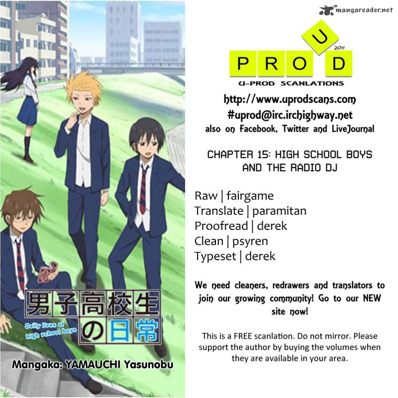 Danshi Koukousei No Nichijou 15 1