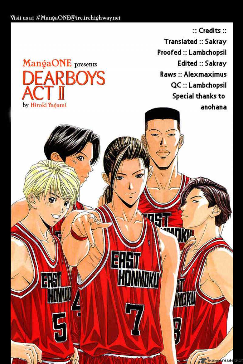 Dear Boys Act II 20 45