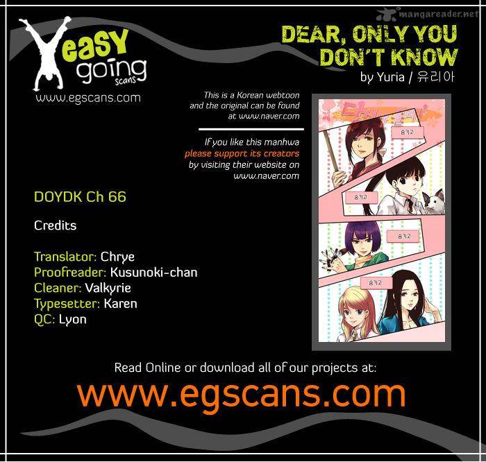 Dear Only You Dont Know 66 1