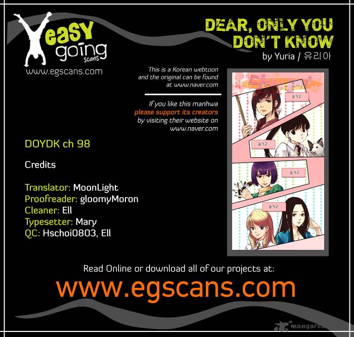 Dear Only You Dont Know 98 1