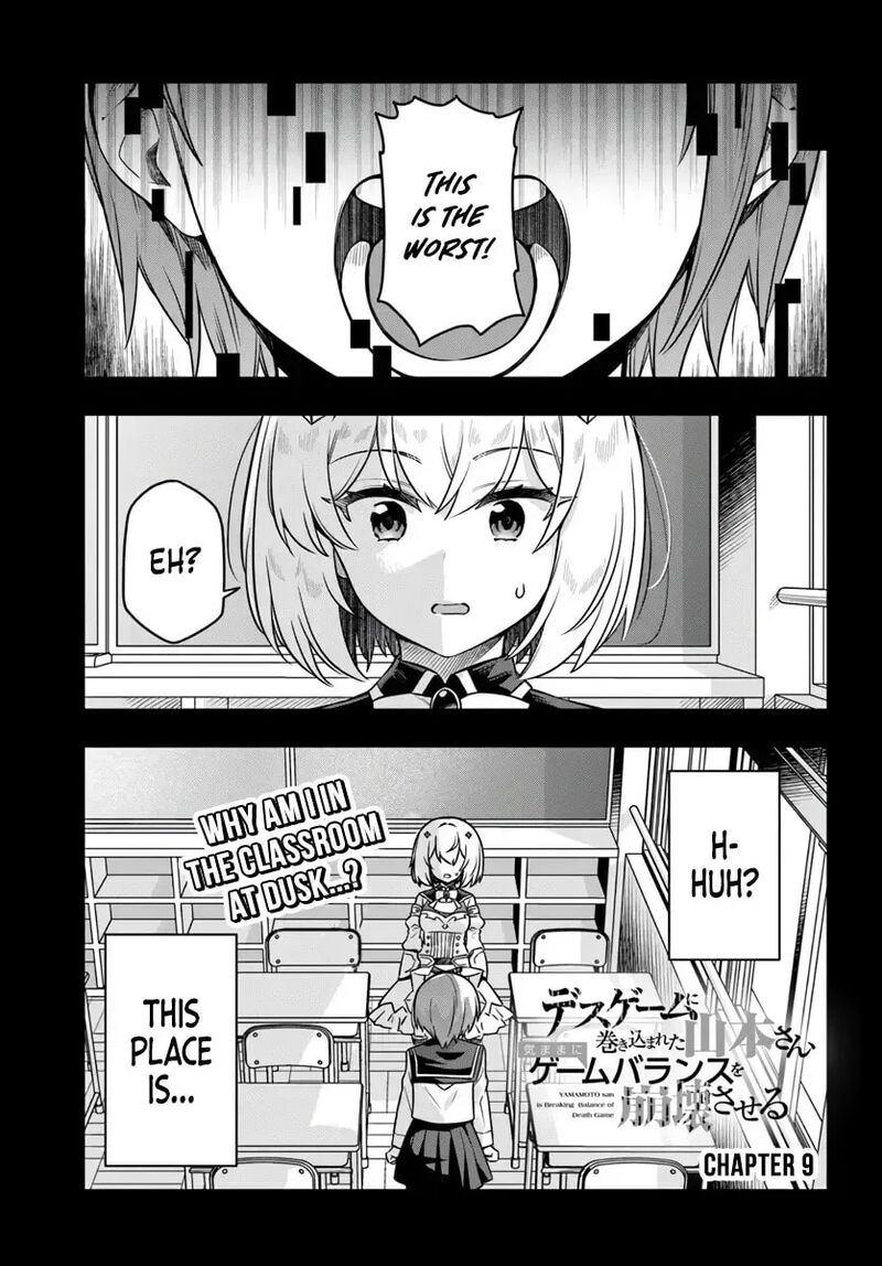 Death Game Ni Makikomareta Yamamoto San Kimama Ni Game Balance Wo Hokai Saseru 9 1
