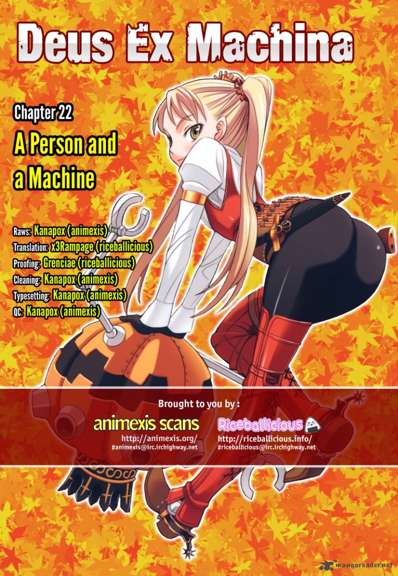 Deus Ex Machina 22 1