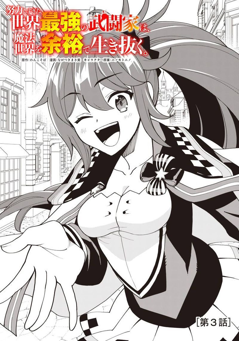 Doryoku Shisugita Sekai Saikyou No Butouka Ha Mahou Sekai Wo Yoyuu De Ikinuku 3 1