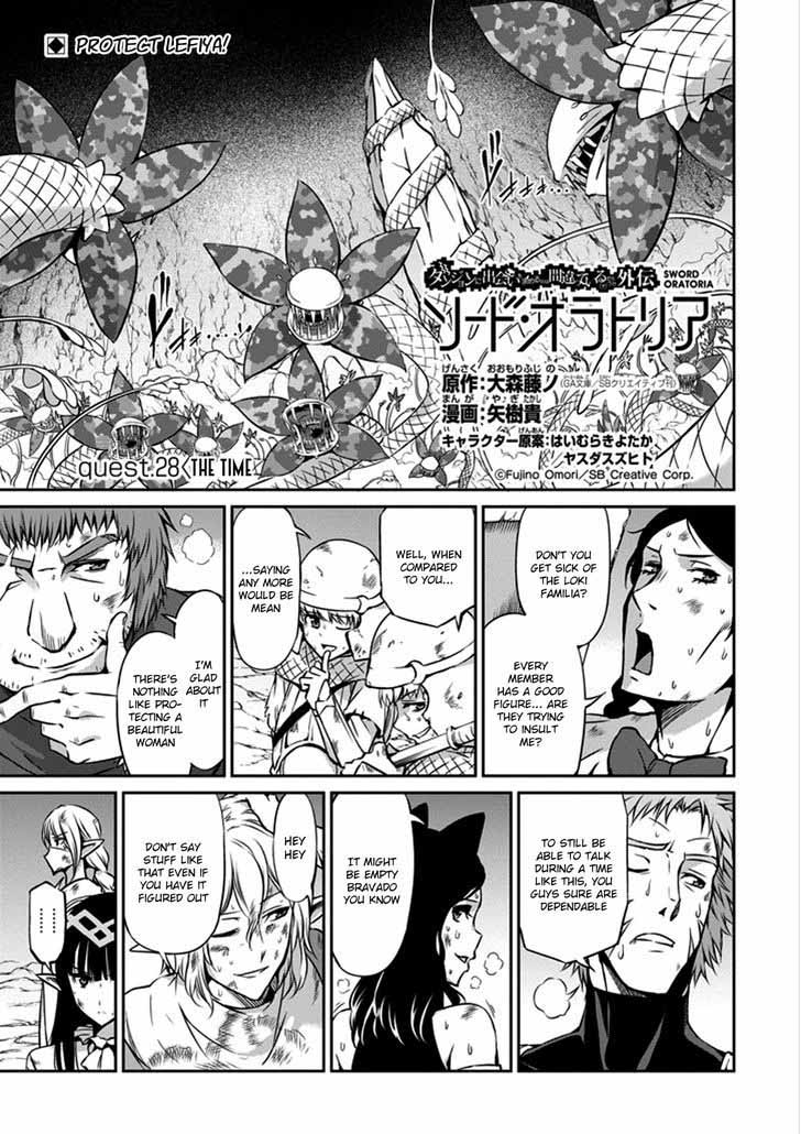 Dungeon Ni Deai Wo Motomeru No Wa Machigatte Iru Darou Ka Gaiden Sword Oratoria 28 3