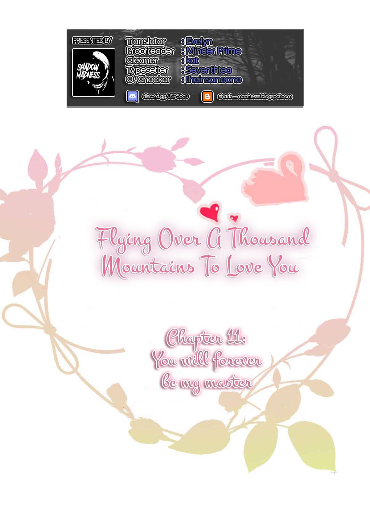 Flying Over A Thousand Mountains To Love You 11 1