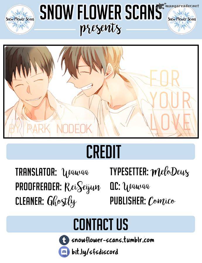 For Your Love 32 1