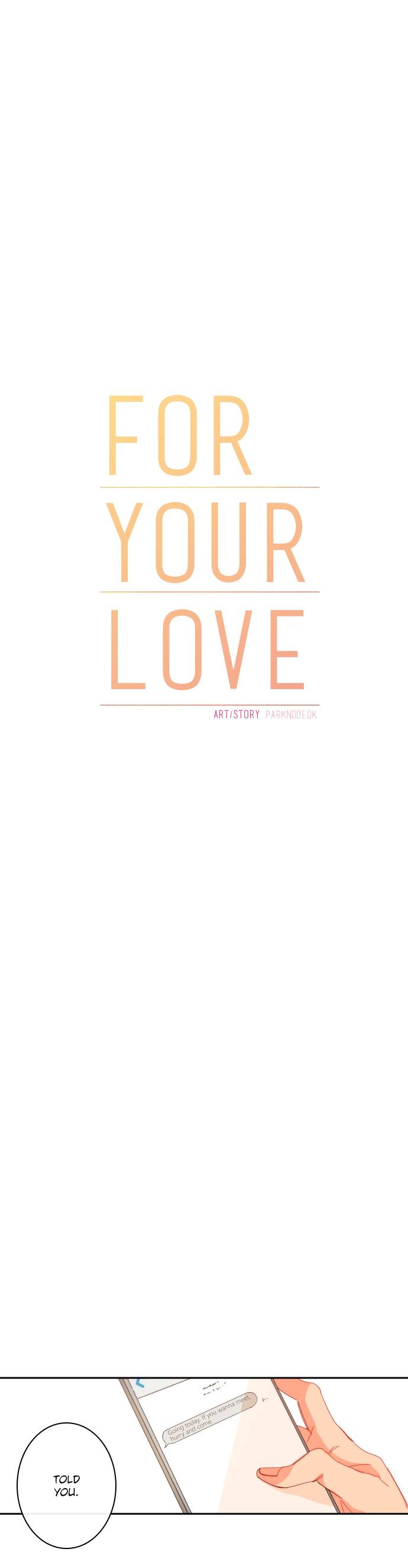 For Your Love 44 12