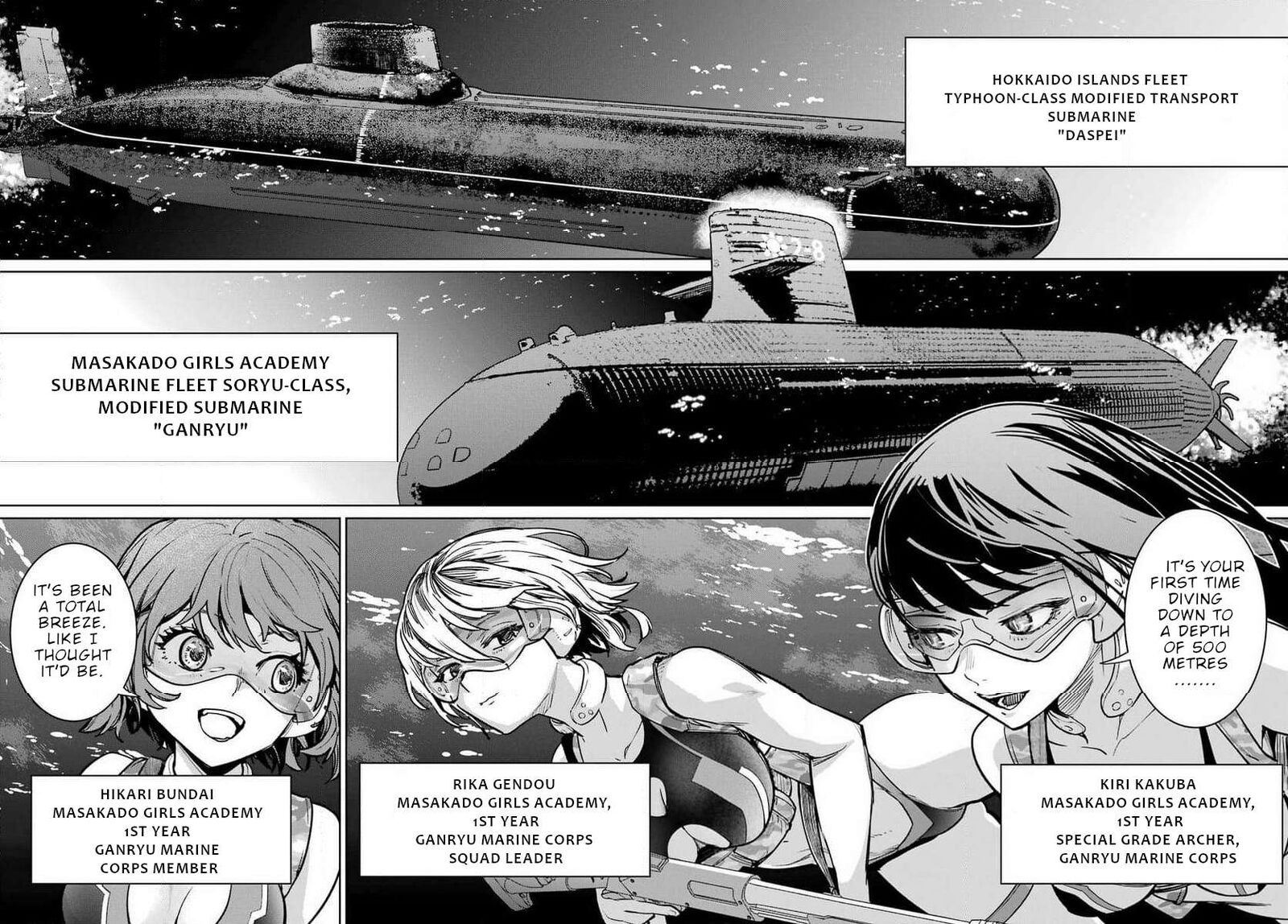 Gakuen Sensuikan Tai Mermaid Girls 1 11