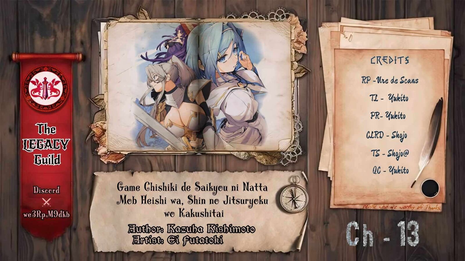 Game Chishiki De Saikyou Ni Natta Mob Heishi Wa Shin No Jitsuryoku Wo Kakushitai 13 1