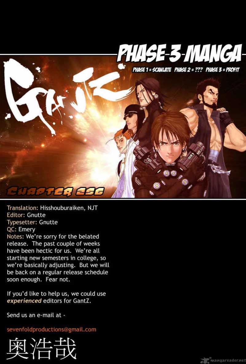 Gantz 256 1