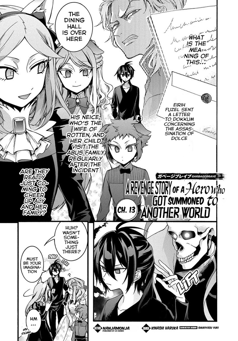 Garbage Brave Isekai Ni Shoukan Sare Suterareta Yuusha No Fukushuu Monogatari 13 1