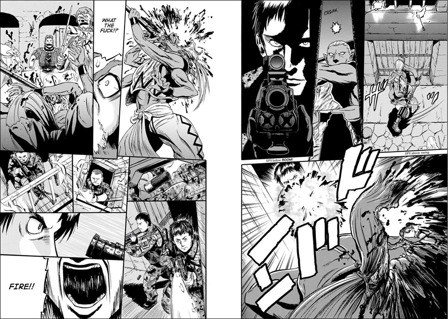 Gate Jietai Kare No Chi Nite Kaku Tatakeri 32 6