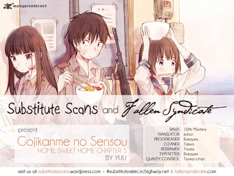 Gojikanme No Sensou Home Sweet Home 5 1