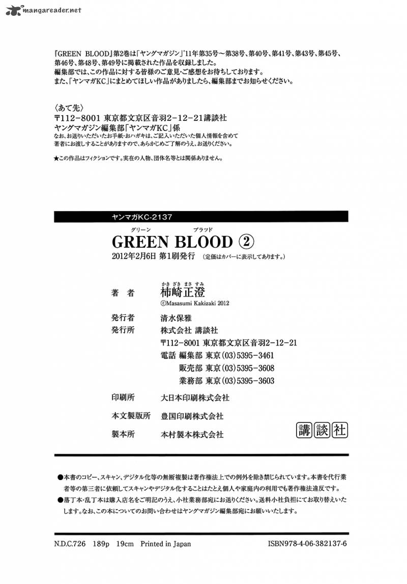 Green Blood 17 20