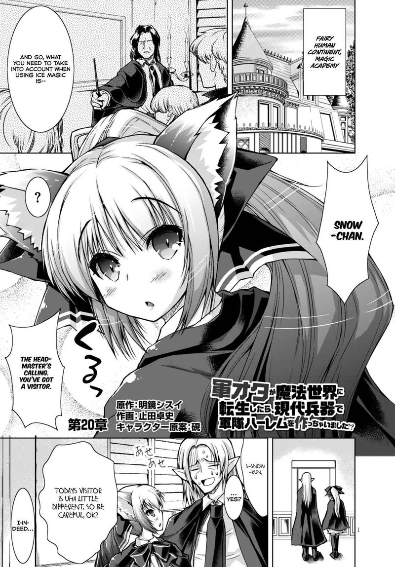 Gunota Ga Mahou Sekai Ni Tensei Shitara Gendai Heiki De Guntai Harem O Tsukucchaimashita 20 2