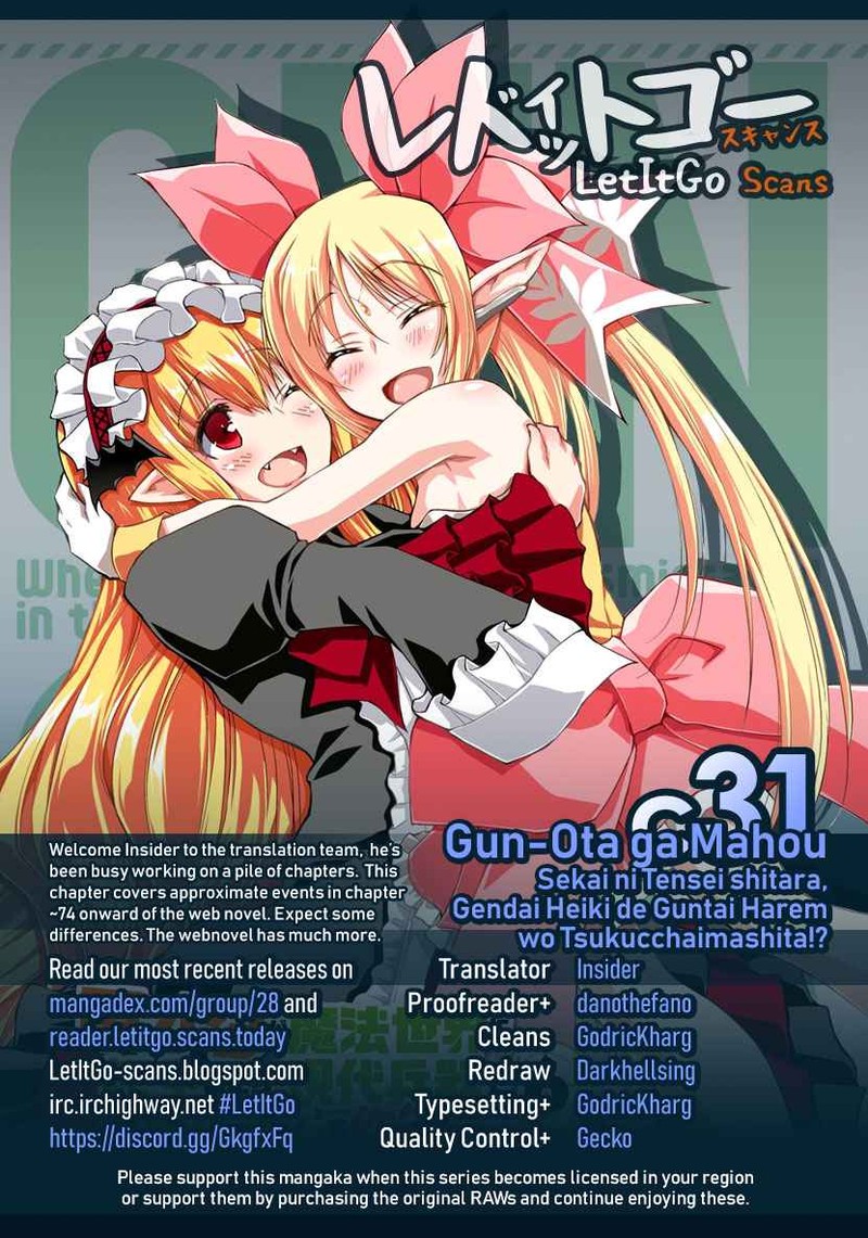 Gunota Ga Mahou Sekai Ni Tensei Shitara Gendai Heiki De Guntai Harem O Tsukucchaimashita 31 1