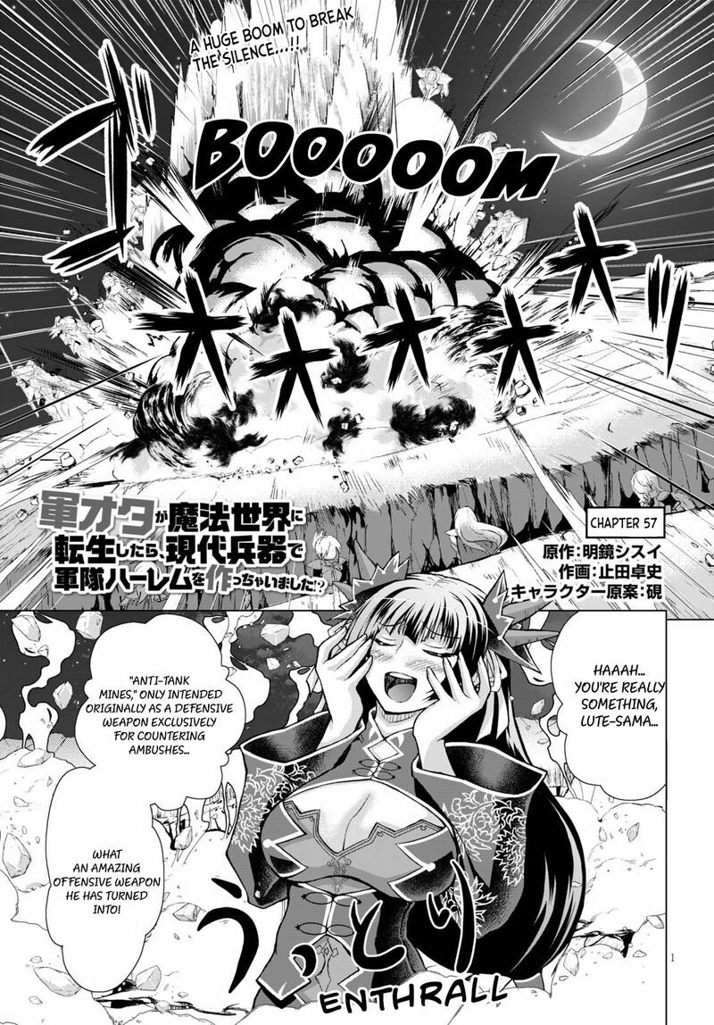 Gunota Ga Mahou Sekai Ni Tensei Shitara Gendai Heiki De Guntai Harem O Tsukucchaimashita 57 1